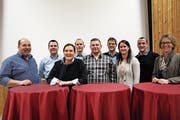 Sie wollen es wissen: Guido Koller, Philip Brüllhardt, Simone Walter, Heinz Zimmermann, Simon Held, Peter Meuli, Claudia Gubler-Briner, Dominik Bosch und Simone Karin Held-Zürcher. (Bild: Christine Luley)