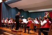 Die Musikgesellschaft Seelisberg hinterliess am Wochenende einen tollen Gesamteindruck. (Bild: Christoph Näpflin, 25. Januar 2019)