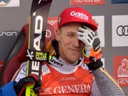 Josef Ferstl kann es selber kaum glauben - Sieger in Kitzbühel (Bild: KEYSTONE/APA/APA/HERBERT NEUBAUER)