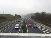 Die Autobahn zwischen Reiden und Sursee wird saniert. (Bild: René Meier (Knutwil, 7. Dezember 2014))