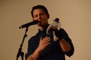 Komiker Fabian Unteregger brachte da Publikum zum Schmunzeln.