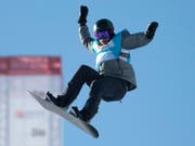 Iouri Podlatchikov - hier am Weltcup in Laax - beendete den prestigeträchtigen Superpipe-Wettkampf bei den X-Games in Aspen im 7. Schlussrang (Bild: KEYSTONE/AP/NG HAN GUAN)