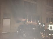 Das Feuer, das in einer Wäscherei ausgebrochen war, richtete grossen Schachschaden an. (Bild: Kantonspolizei Freiburg)
