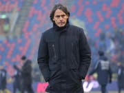 Filippo Inzaghi wurde nach der Niederlage gegen Frosinone entlassen (Bild: KEYSTONE/EPA ANSA/GIORGIO BENVENUTI)