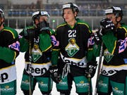 Auch die Spieler des HC Thuragu können die Playoffs in der Swiss League planen (Bild: KEYSTONE/GIAN EHRENZELLER)