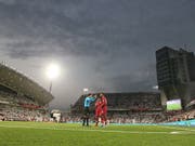 Die katarischen Spieler hatten in Abu Dhabi einen schweren Stand, gewannen aber souverän (Bild: KEYSTONE/EPA/ALI HAIDER)