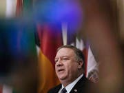 US-Aussenminister Pompeo hat die Erlaubnis gegeben, dass Guaidó auf das Eigentum zugreifen kann, das auf bestimmten Konten der Regierung Venezuelas oder der Zentralbank Venezuelas bei US-Banken lagert. (Bild: KEYSTONE/FR170574 AP/KEVIN HAGEN)