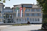 Im Kirchberger Gemeindehaus kann man sich über ein gutes Steuerjahr freuen. (Bild: Ruben Schönenberger, 6. August 2018)