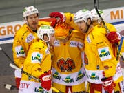 Der EHC Biel gewinnt in Genf gegen Servette erstmals seit Anfang Dezember zwei Spiele hintereinander (Bild: KEYSTONE/SALVATORE DI NOLFI)