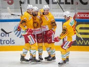 Die SCL Tigers gewinnen mit 4:2 auch das zweite Auswärtsspiel in dieser Saison in Lugano (Bild: KEYSTONE/TI-PRESS/PABLO GIANINAZZI)