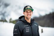 Marc Bischofberger: An der WM muss es mehr sein als Rang vier. (Bild: Gian Ehrenzeller/KEY)