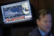 Kursverluste wie hier in New York wirken sich negativ auf das Portefeuille der SNB aus. (Bild: Seth Wenig/AP; 24. Dezember 2018)