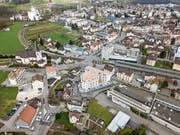 In Goldach stehen Veränderungen an: Die Überbauung Triangel steht bereits, fürs Mühlegut liegt erst das Siegerprojekt vor. (Bild: Tino Dietsche)
