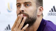 Gerard Piqué steht bei den Tennisspielern im Gegenwind. (Bild: Keystone)