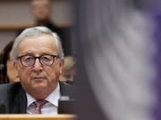 EU-Kommissionspräsident Jean-Claude Juncker hat am Mittwoch im EU-Parlament dem britischen Ansinnen einer Nachverhandlung des Backstops eine Absage erteilt. Er argumentierte, die irische Grenze sei eine europäische Grenze und damit eine Unionspriorität. (Bild: KEYSTONE/EPA/STEPHANIE LECOCQ)