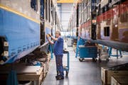 Produktion am Stadler-Hauptsitz in Bussnang. (Bild: Reto Martin (15. Juni 2018))