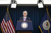 Lässt die Zinsschraube unberührt: Fed-Chef Jerome Powell am Mittwoch in Washington. (Bild: Al Drago/Bloomberg)