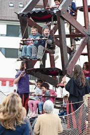 Bereits vor vier Jahren lockte das Mittelalterfest rund 20 000 kleine und grosse Besucher an. (Bild: Maria Schmid (26. September 2015))