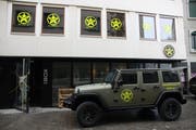 Die ehemalige «Box» an der St.Galler Brühlgasse: Am Freitag, 1. Februar, eröffnet dort die Shisha-Bar «Rockstar Lounge». (Bild: Jessy Nzuki, 31. Januar 2019)