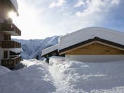 Mit Fernbedienungen für Heizungen in Zweitwohnungen könnte in der Schweiz viel Energie gespart werden. Besonders im Wallis mit 40 Prozent der Zweitwohnungen in der Schweiz. (Bild: Keystone/GAETAN BALLY)