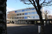 Das Schulzentrum Pestalozzi. (Bild: Oliver Mattmann (Stans, 31. Januar 2019))
