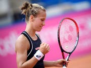 Viktorija Golubic steht in Hua Hin in den Viertelfinals (Bild: KEYSTONE/ANTHONY ANEX)