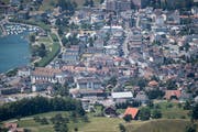 Blick auf Küssnacht am Rigi. (Bild: Urs Flüeler/Keystone, 1. Juli 2018)