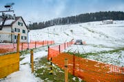 Skilift Beckenhalde in St.Georgen. (Foto: Urs Bucher, 16.02.2018)