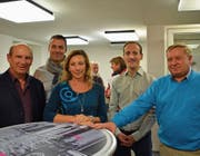 Die Initiativgruppe: Reto Berter, Jack Rietiker, Dagmar Wegmann, Jonas Füllemann und Carsten Niebergall. (Bild: Margrith Pfister-Kübler)