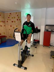 Kontrolle des Fitnessstandes: Milan Vilotic. (Bild: pd)