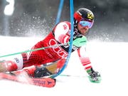 Marcel Hirscher macht im zweiten Lauf von Zagreb seinen 30. Slalomsieg perfekt (Bild: KEYSTONE/EPA/ANTONIO BAT)
