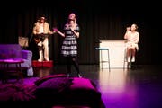 Szene aus dem Stück «Lantana» des Theaters Nawal. Bild: Jakob Ineichen (Luzern, 3. Januar 2019)