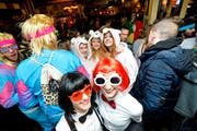 Bechtelisnacht 2018 in der Innenstadt von Frauenfeld. (Bilder: Donato Caspari)