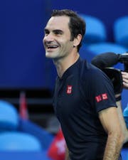 Ohne Probleme in der Vorbereitung: Roger Federer. (Bild: Jürgen Hasenkopf/Freshfocus (Perth, 5. Januar 2019))