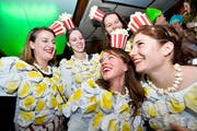 Bechtelisnacht 2018 in der Innenstadt von Frauenfeld.
