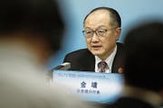 Jim Yong Kim an einer Konferenz in Peking Anfang November 2018. (Bild: Thomas Peter/Getty)