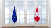 Wird das Rahmenabkommen nachverhandelt? Brüssel und Bern sind sich uneins. (Bild: Keystone)