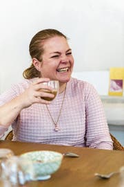 Parat für Mozart und für Schwangere: Andrea Lang. (Bild: Thomas Hary)