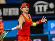 Belinda Bencic startet nach dem Sieg im Hopman Cup auch siegreich in das Turnier in Hobart (Bild: KEYSTONE/EPA AAP/TONY MCDONOUGH)