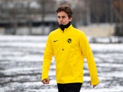 Gianluca Gaudino: erstes Training mit YB im winterlichen Bern (Bild: KEYSTONE/ANTHONY ANEX)