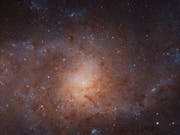 Das Bild des Dreiecksnebels ist mit 34'372 mal 19'345 Pixeln das zweitgrösste Bild, das je mit dem Hubble-Weltraumteleskop produziert wurde. Übertroffen wird es nur von einem Bild des Andromedanebels von 2015. (Bild: ESA/Hubble)