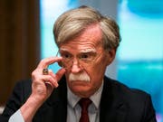 Unverwechselbar: US-Sicherheitsberater John Bolton. (Bild: KEYSTONE/EPA/JIM LO SCALZO)