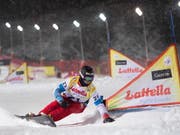 Dario Caviezel weiss in Bad Gastein zu überzeugen (Bild: KEYSTONE/EPA/ANDREAS SCHAAD)