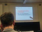 Den Jagdlehrgängern wird der Begriff Sicherheit immer und immer wieder «eingetrichtert». (Bild: Charly Keiser (Cham, 7. Januar 2019))