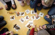 In der Spielgruppe «Spielhof» in Nebikon erhalten die fremdsprachigen Kinder spezielle Sprachförderung. (Bild: Manuela Jans, 4. März 2013)