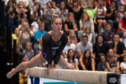 Starke Rückkehr nach 14-monatiger Verletzungspause: Giulia Steingruber gewann an den Schweizer Meisterschaften ihren achten Titel im Mehrkampf. (Bilder: Freshfocus)