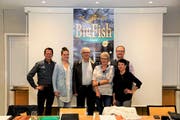 Der Vorstand des Theatervereins Eigägwächs freut sich auf die Premiere von «Big Fish». (Bild: PD)