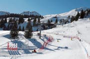 Die Franz-Heinzer-Piste auf dem Stoos: Jetzt wird wieder über eine Teilnahme an der Universiade geredet. (Bild: Robert Betschart)