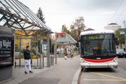 Ein Bus der Linie 1 ist ausgefallen. (Ralph Ribi - 8. Oktober 2019)