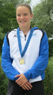 Die Herisauer Nachwuchsschwimmerin Lara Rechsteiner. (Bild: PD)